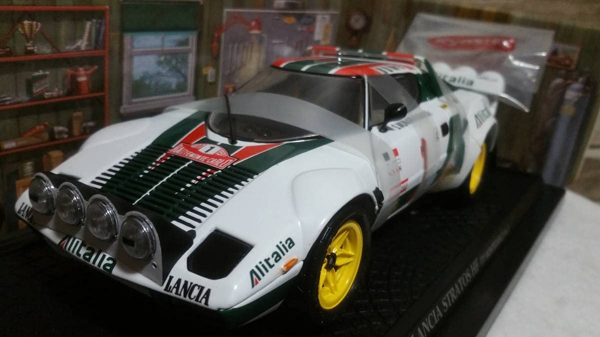 Amazon | 1/18 KYOSHO 京商 LANCIA STRATOS HF RALLY '77 MONTE