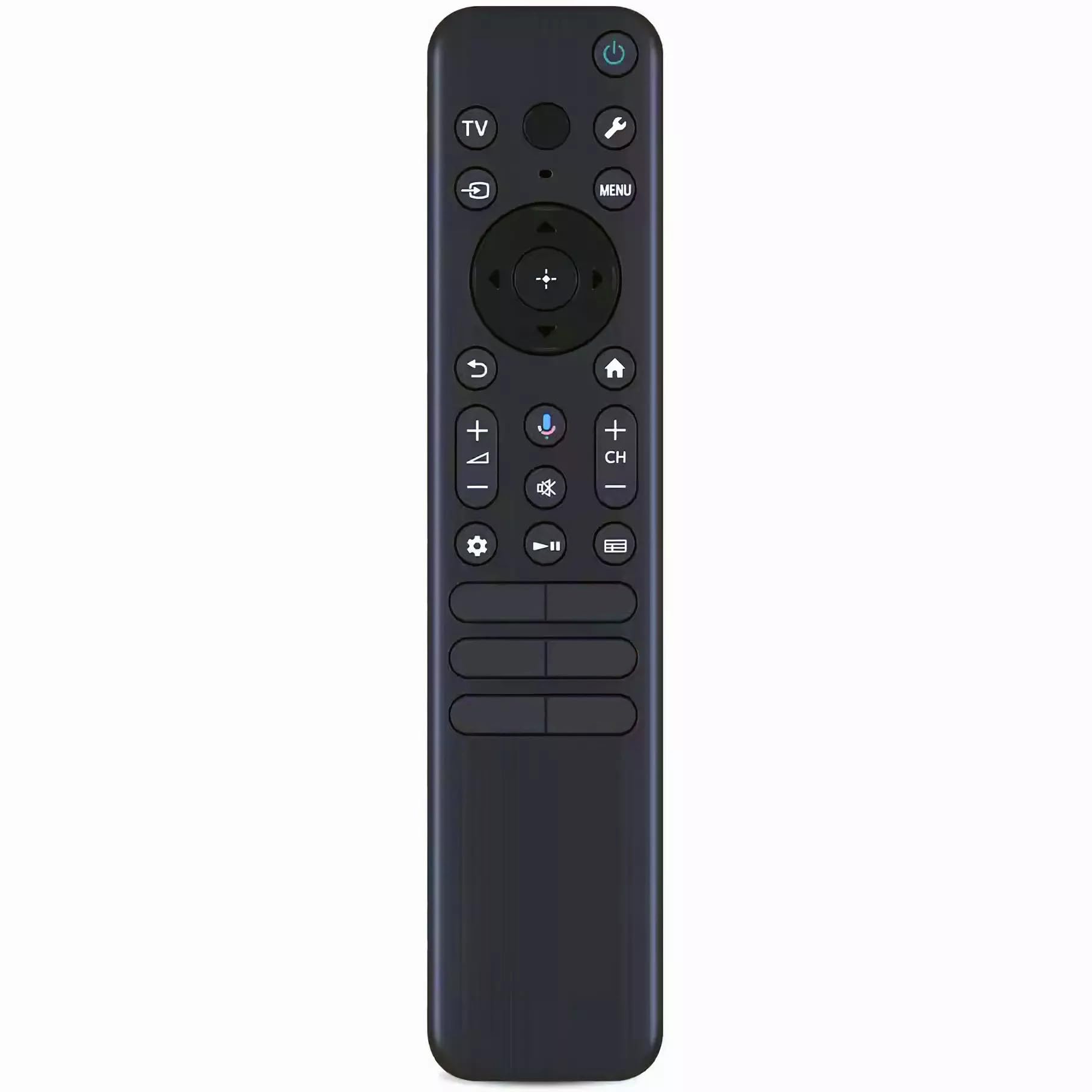 RMF-TX920U TV Voice Remote Control for Sony Bravia 3, 7, 8, 9 OLED 4K Ultra HD, K-50S30, K-55XR70, K-55XR80, K-65XR90 Smart Google TVs