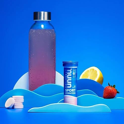 Miniatura 6 de Nuun Hydration Nuun Active - Limonada de fresa 10 tabletas por paquete (paquete de 6)