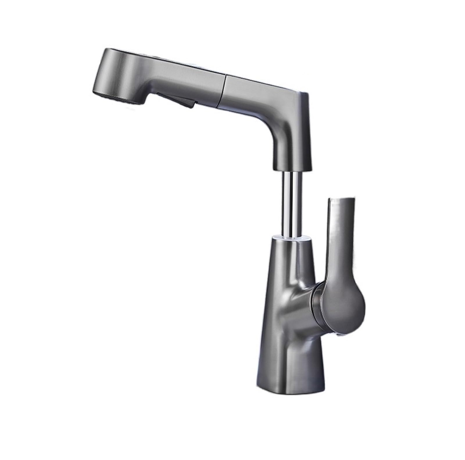 Robinet de lavabo de salle de bain extractible et rotatif 360°