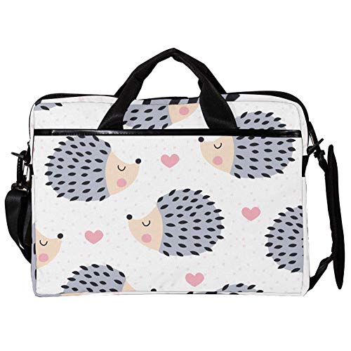 Bolso bandolera para portátil de 14 a 15.4 pulgadas con protección acolchada y diseño animado