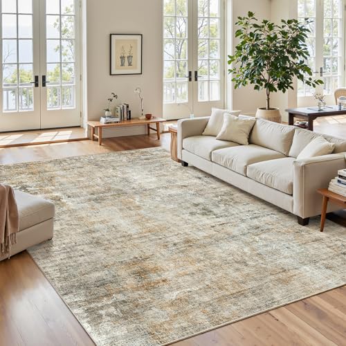 Soalmost Abstract Rug 5x7 Machine...