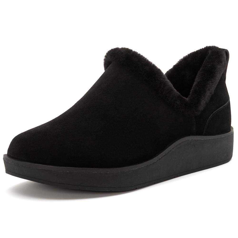 ABEO Pioneer Cozy Booties for Women Fleece Lined for Warmth Fall Womens Shoes Built-In Cozy Orthotic