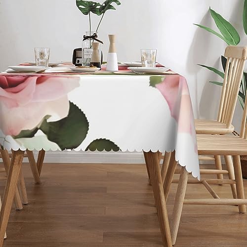 Nappe rectangulaire de salle à manger pour repas de famille convivial - 4