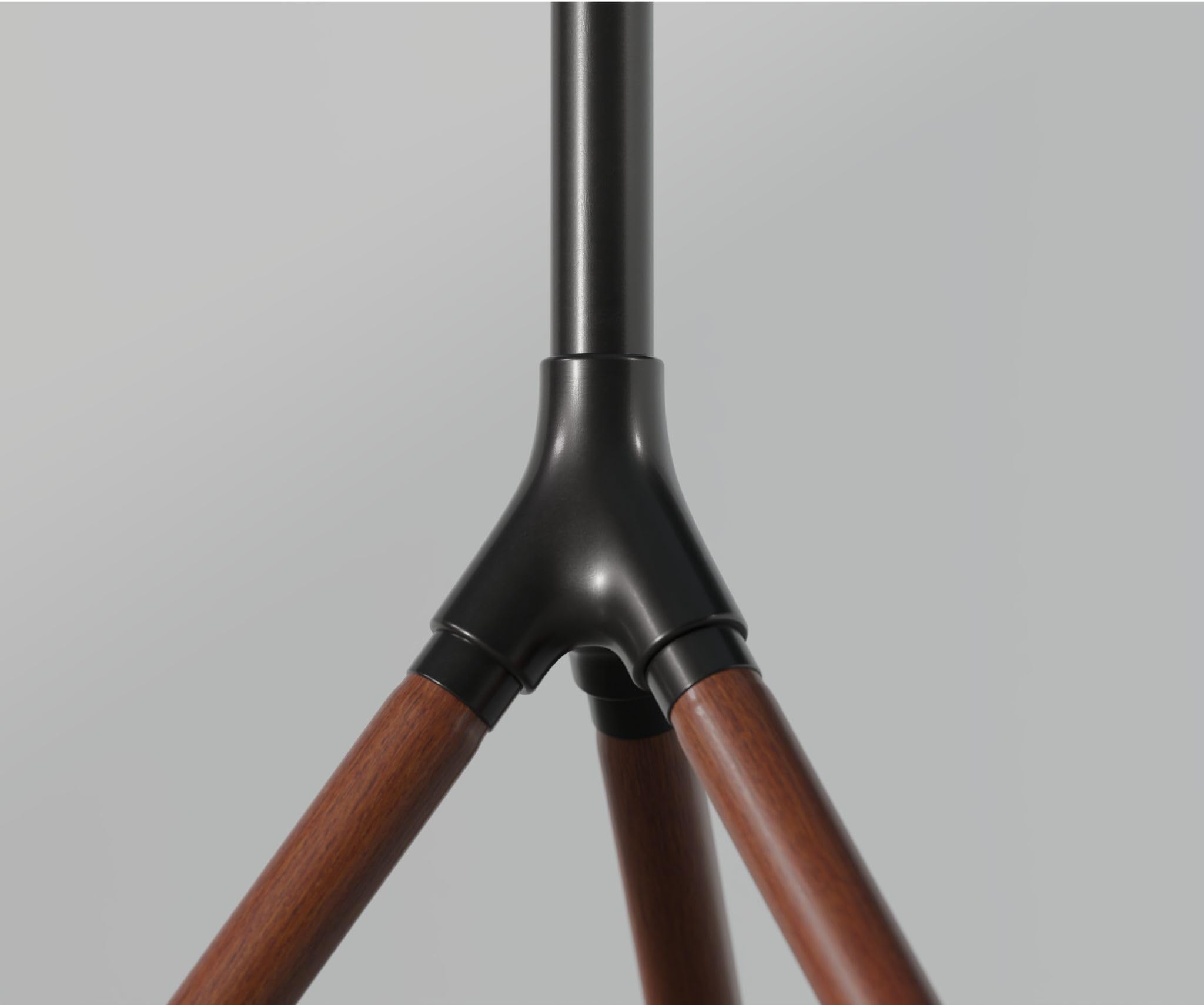 JAPANNEXT Support Trépied Bois pour TV & Écran 32-65 Pouces Charge Max 35 kg Hauteur & Pivot Réglable JN-3265-TRIWOOD