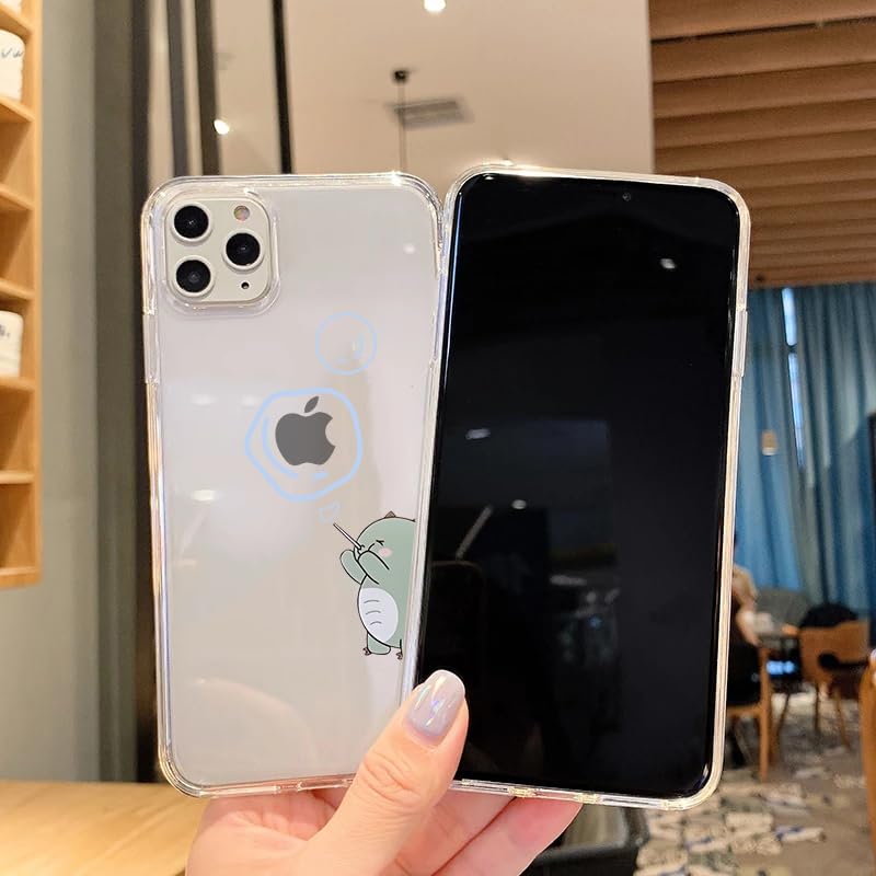 3 Custodie Per IPhone 15 Pro Max 6.7 Pnakqil - Silicone Morbido