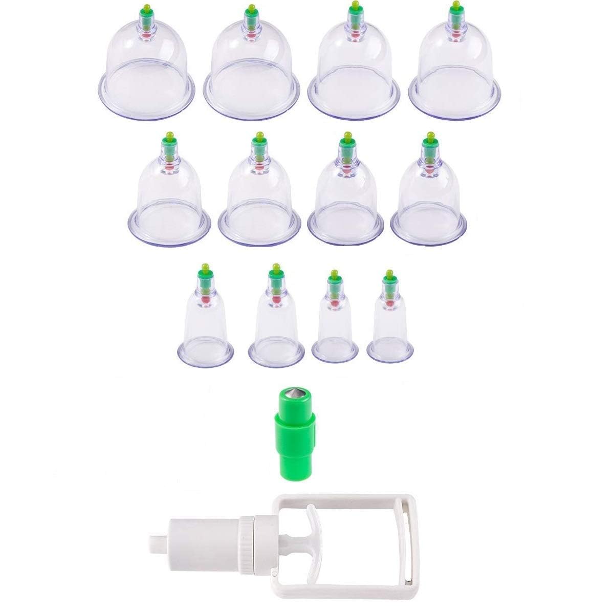 DOSJNI 12pcs Bio Magnetic Cupping Therapy Set - Image 1
