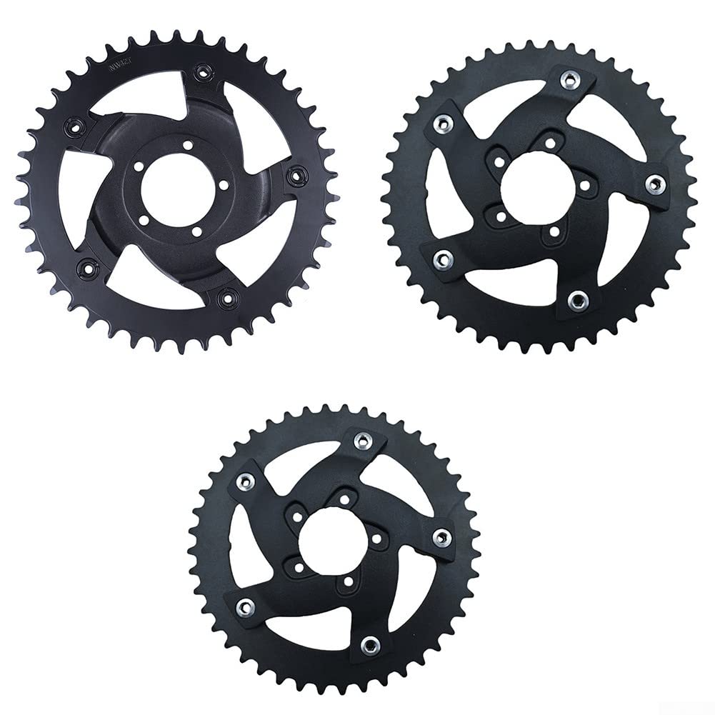 ZYWUOY Anello catena bici, corona Ebike 40T 42T per BAFANG per BBSHD/M625 MidDrive Motor 1000W