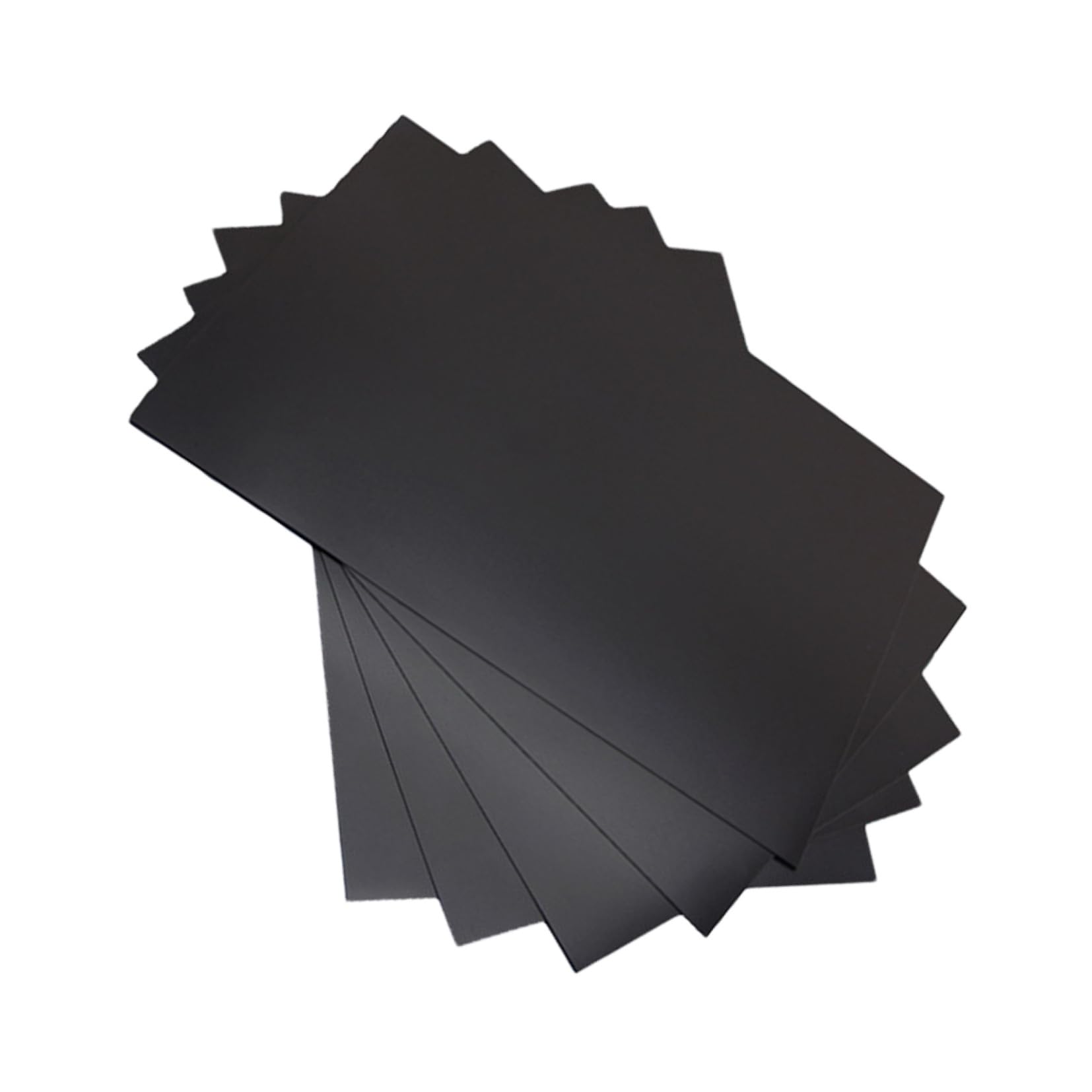 5 Stück Magnetgummi Selbstklebend 0,8mm Stark Flexibel Magnetfolie mit Rückstandsfreiem Kleber für Kühlschrank und Selbstgemacht Magnetband