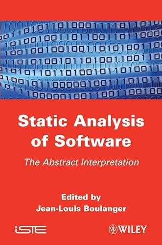 Preisvergleich Produktbild Static Analysis of Software: The Abstract Interpretation