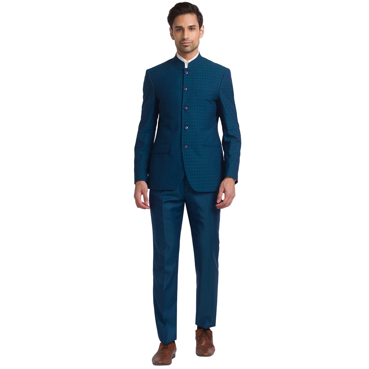 raymond Dark Petrol Suit-picture-23