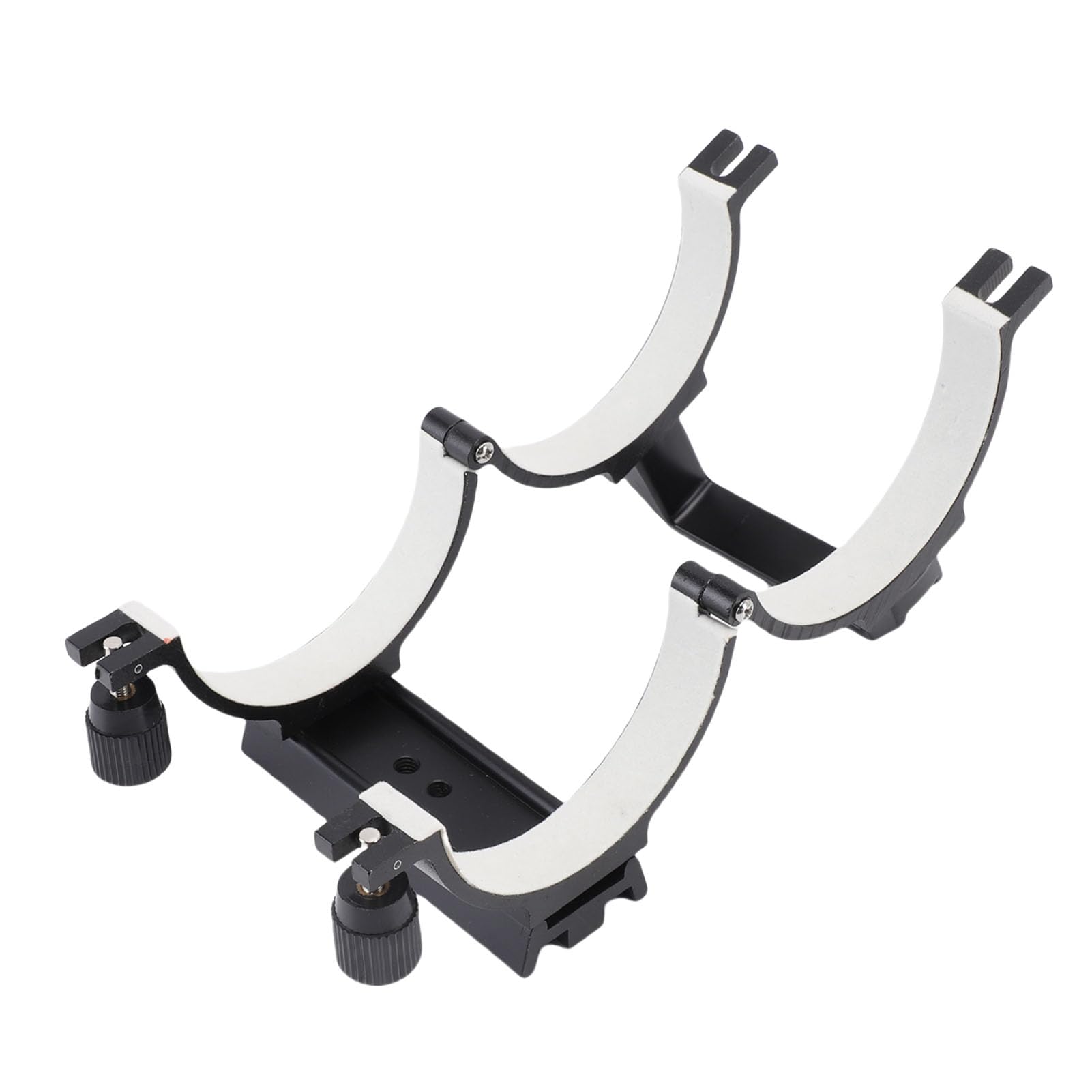Anillo de Tubo de Telescopio Abrazadera de Aluminio Versátil para Tubos de Telescopio de 80-90 Mm Protege el Tubo Ideal para Observación Al Aire Libre