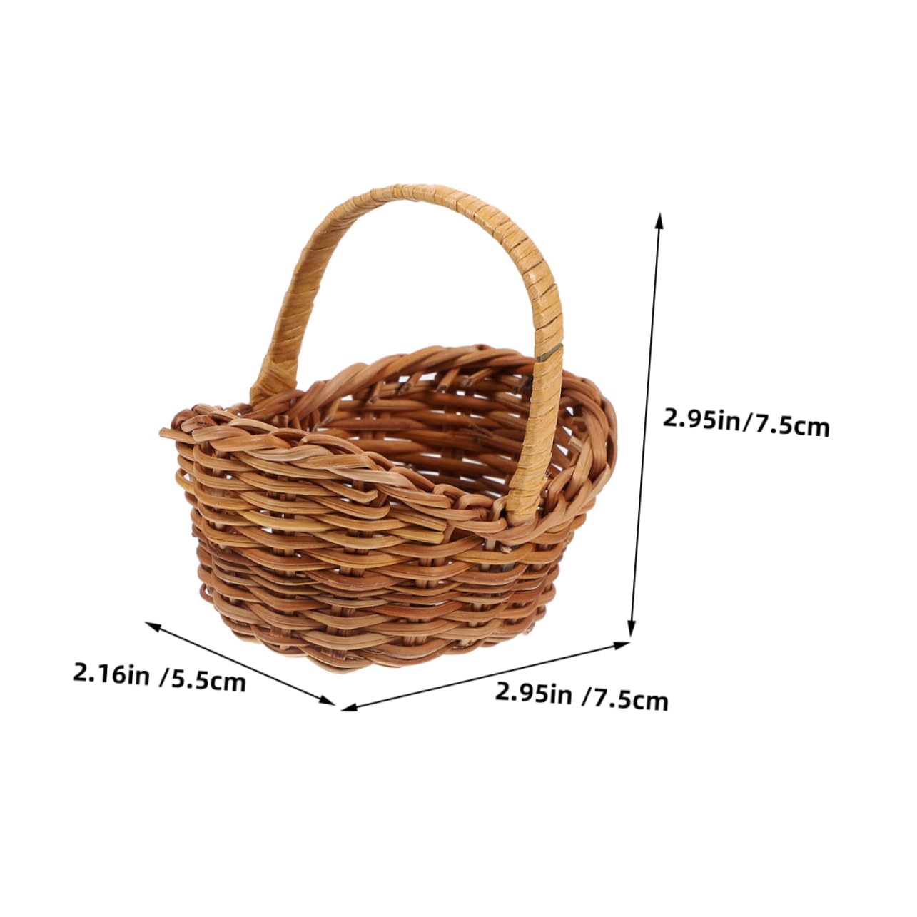 387  ◆canonさま専用◆ミニチュア編み物バスケットセット♡ 387 ◇canonさま専用◇ミニチュア編み物バスケットセット♡