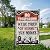 VOTANTA (12"x18") No Trespassing We're Tired of Hiding the Bodies Garden Flag Halloween Skeleton Ghost Spooky Seasons Gifts Outdoor Sign Yard House Patio Decorations Welcome Garden Flag Double Sided