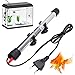 YISKY Chauffage D'aquarium, 50W Réchauffeur Submersible, Réchauffeur d'Aquarium avec Ventouse, Réchauffeur à Immersion Réglable, Réchauffeur de Thermostat d'Aquarium pour Eau Mer, Eau Douce