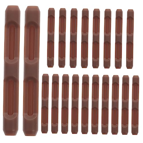 WOONEKY 10 Pairs Spectacle Temple Protector Glasses Ear Grip Eyeglass Cushions for Ears Eyeglasses Tips Retainer Eyeglass Ear Hooks Protective Glasses Leg Covers Coffee