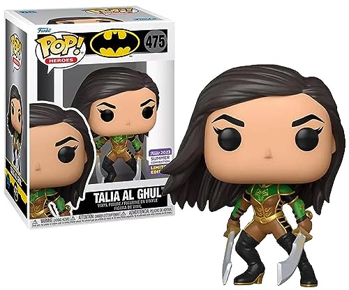 Funko Pop! Heroes: Talia Al Ghul (SDCC'23), Collectable Vinyl Figure - 71748, Multicolor