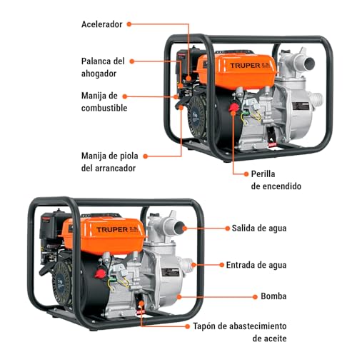Motobomba 21 motobomba marca TRUPER (3)