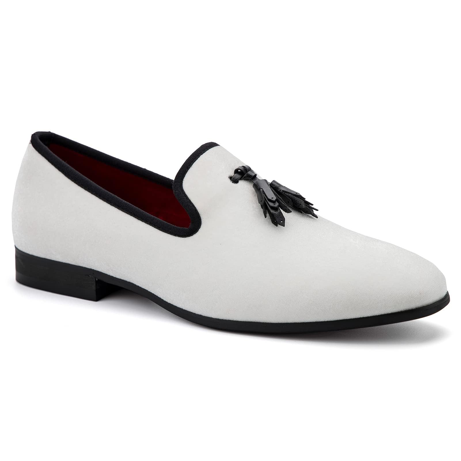 Meijiana Mens Loafers Wedding Dress Shoes Slip-On Loafers for Men Tuxedo Suit Shoes
