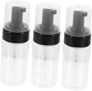 FRCOLOR 3 botellas transparentes con bomba de...