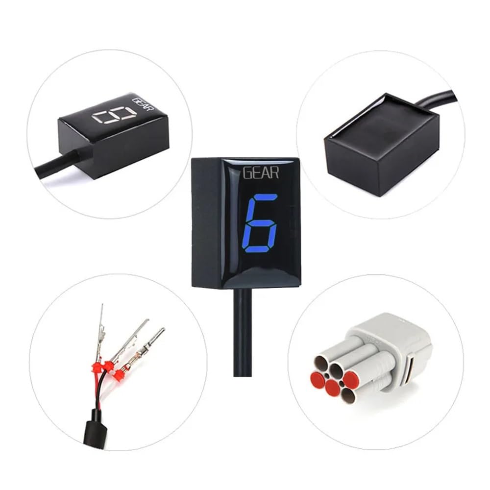 Indicador De Marchas Digital Para Moto Suzuki DL650 V-Strom (2004-2011), DL1000, GSF650, GSF1250 - Pantalla De Velocidad Y Marcha, Fácil Instalación
