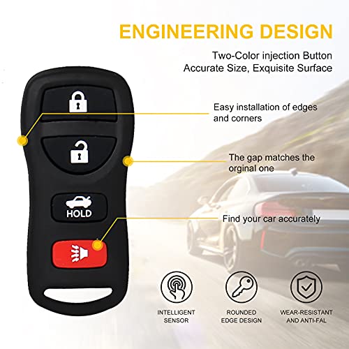 image for Pilida Keyless Entry Remote Control: Car Key Fob Compatible with Infin