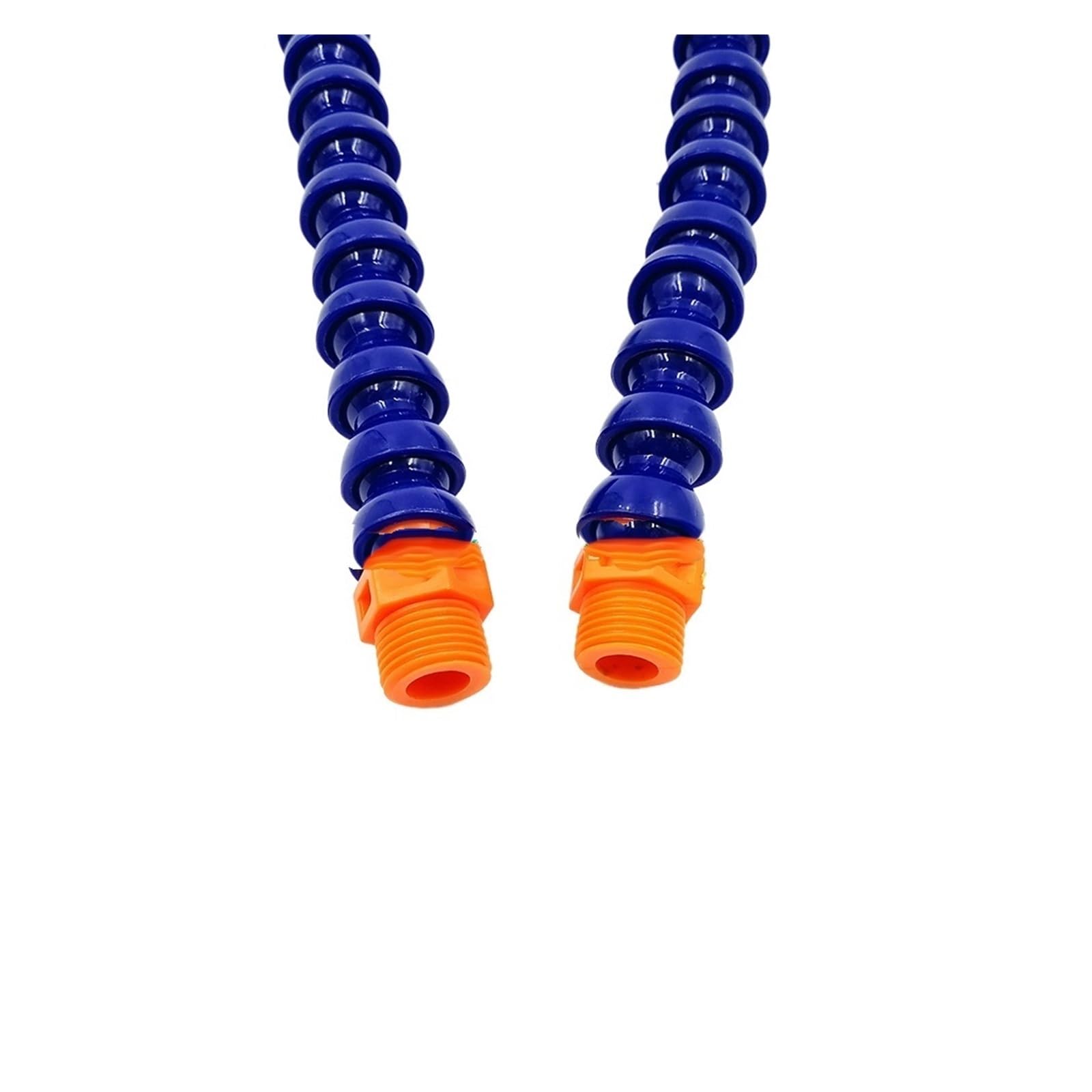 Flexible Wasser-Öl-Kühlmittelschläuche, Kunststoff-Kühlmittelschlauch mit Düse 1/4 1/2 3/8 Zoll Außengewinde 300–600 mm CNC-Drehmaschine Fräsen(Type 3,1OF2 INCH-Length 300MM)
