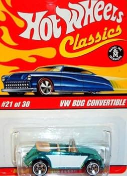 ミニカー Hotwheels VW Bug convertible Amazon.com: Hot Wheels Classic Series 2: VW Bug Convertible