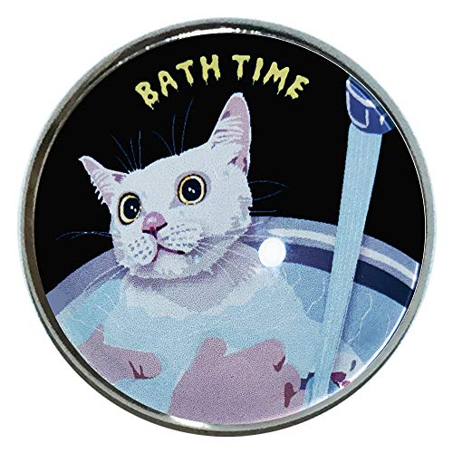 猫ピンバッジ バスタイム ピンバッチ 猫 ブローチ 猫 ピン