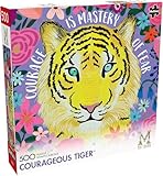 Buffalo Games - Mia Charro - Courageous Tiger - 500 Piece Jigsaw Puzzle for Adults -Challenging Puzzle Perfect for Game Nights - Finished Size is 21.25 x 15.00