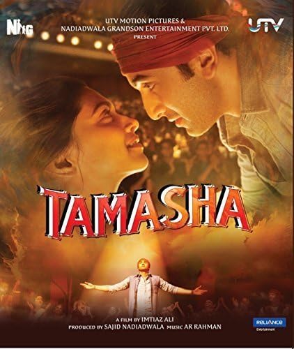 TAMASHA Bollywood DVD (Hindi with English Subtitles) - Ranbir Kapoor, Deepika Padukone - 2015 by Deepika Padukone Ranbir Kapoor