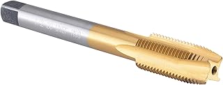 1/2"-20 UNF Spiral Point Tap, HSS Titanium coating Spiral Point Plug Threading Tap 1/2 x 20 UNF