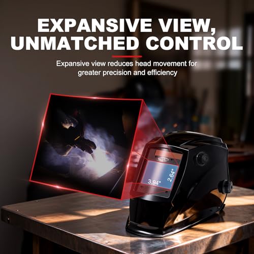 TOPDC Large Screen Welding Helmet