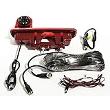 Vivaro Rear View Camera on 3rd Brake Light Roof Edge Parking Aid (NTSC) for Vauxhall Vivaro X82 Mk3 Opel Vivaro Trafic Talento 2015-2019 Suitable for Car Radio DVD - Image 6