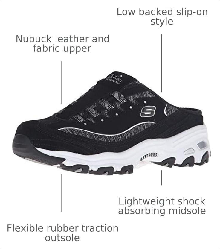 Image of Skechers Women's D'Lites Resilient Slip-On Sneaker