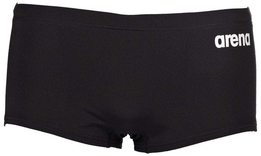 arena Solid Squared Short Short de Bain Court Solid pour Hommes, Maillot de Bain en Tissu MaxLife à Séchage Rapide avec Résistance Maximale au Chlore et Protection UV50 Homme