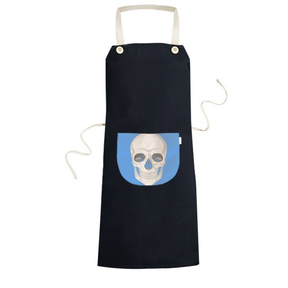 Tablier crâne illustration médicale pour cuisiner et recevoir avec style