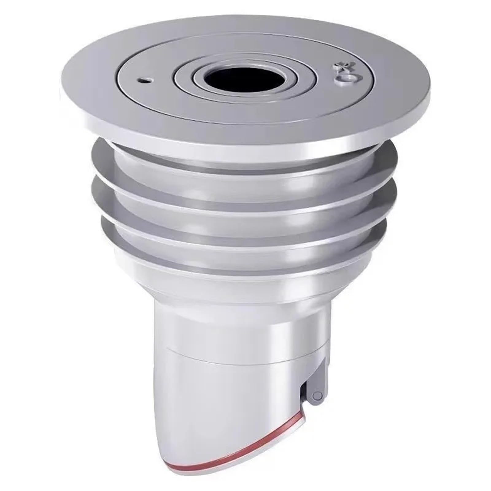 Rejilla de Drenaje Acero Inoxidable Ajustable, 2 uds., for soluciones a Medida, tapón for Fregadero, Anillo Sellado tubería alcantarillado, Agua para el baño(70-75mm)