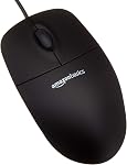 Amazon Basics USB Wired Computer Keyboard and Wired Mouse Bundle Pack