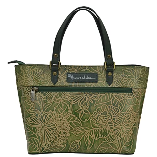 Image of Anuschka Women's Original Hand-Painted Genuine Leather Medium Tote