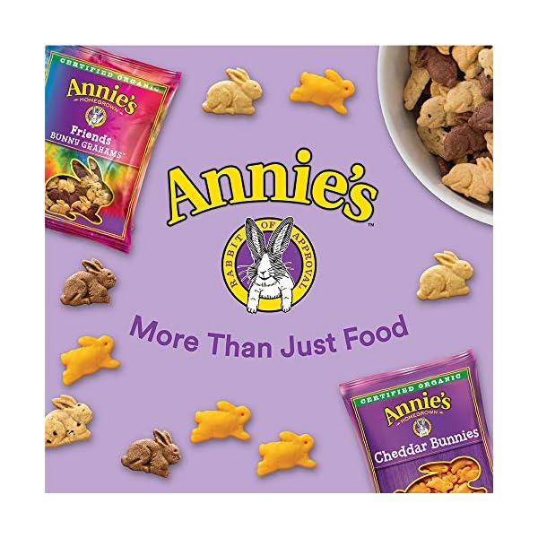Annies-Organic-Snack-Variety-Pack-Cheddar-Bunnies-and-Bunny-Grahams-1-oz-36-ct Annie's Homegrown Organic, Snack Variety Pack, Cheddar Bunnies and Bunny Grahams, 1 oz, 36 ct