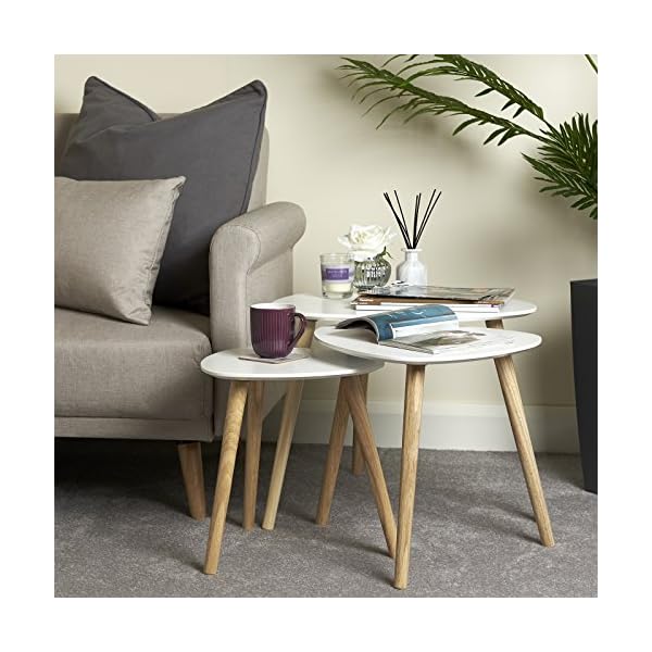 Hartleys Retro Nest of Tables - Choice of Colour - Image 4