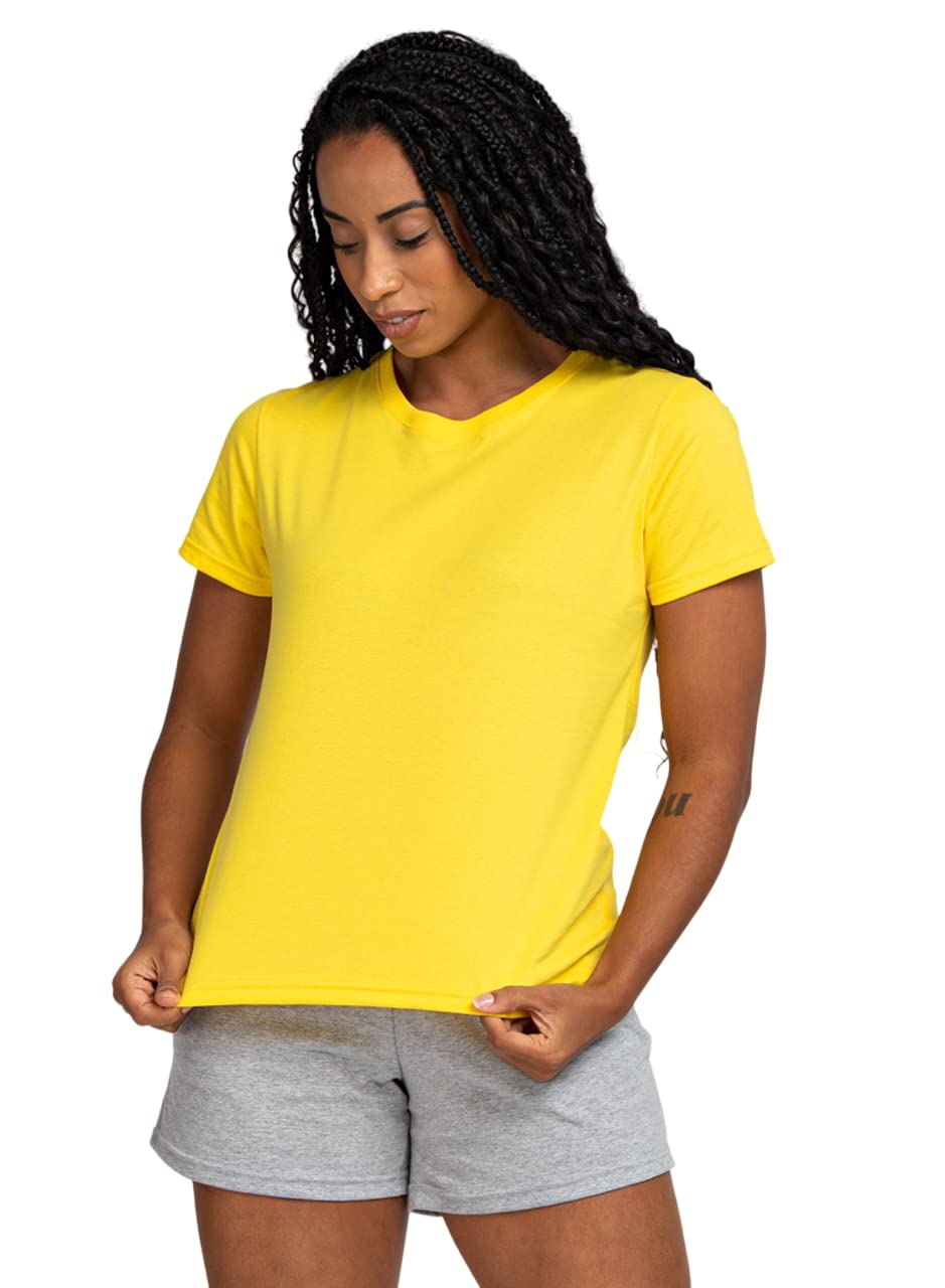 Camiseta Feminina de Algodão Premium Comfort, Universo Básico em promoção! Veja a oferta e mais achadinhos de Blusas 2 Hoje é o melhor dia para comprar Camiseta Feminina de Algodão Premium Comfort, Universo Básico com aquele preço maroto! Promoção! Aproveite a oferta! 2