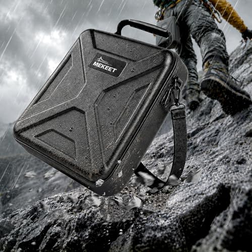 Image of Starlink Mini Case - Ultra-Light Portable Storage for Starlink Mini Dish & Accessories, Shockproof & Splash-Resistant, Dual Carry Options, Ideal for Travel, Camping, RV Adventure (Black)