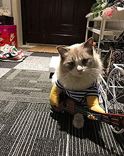 エスライフ S Lifeeling ペット服 ギター クリスマス 面白い かわいい かっこいい コスチューム 猫服 犬服 ソフト ハロウィン イベント ギフト 小型犬 中型犬 変身服 出掛け 散歩 クリスマスプレゼント ペット用品 Dog 服 アクセサリー コスチューム Whenbuy Jchere Com
