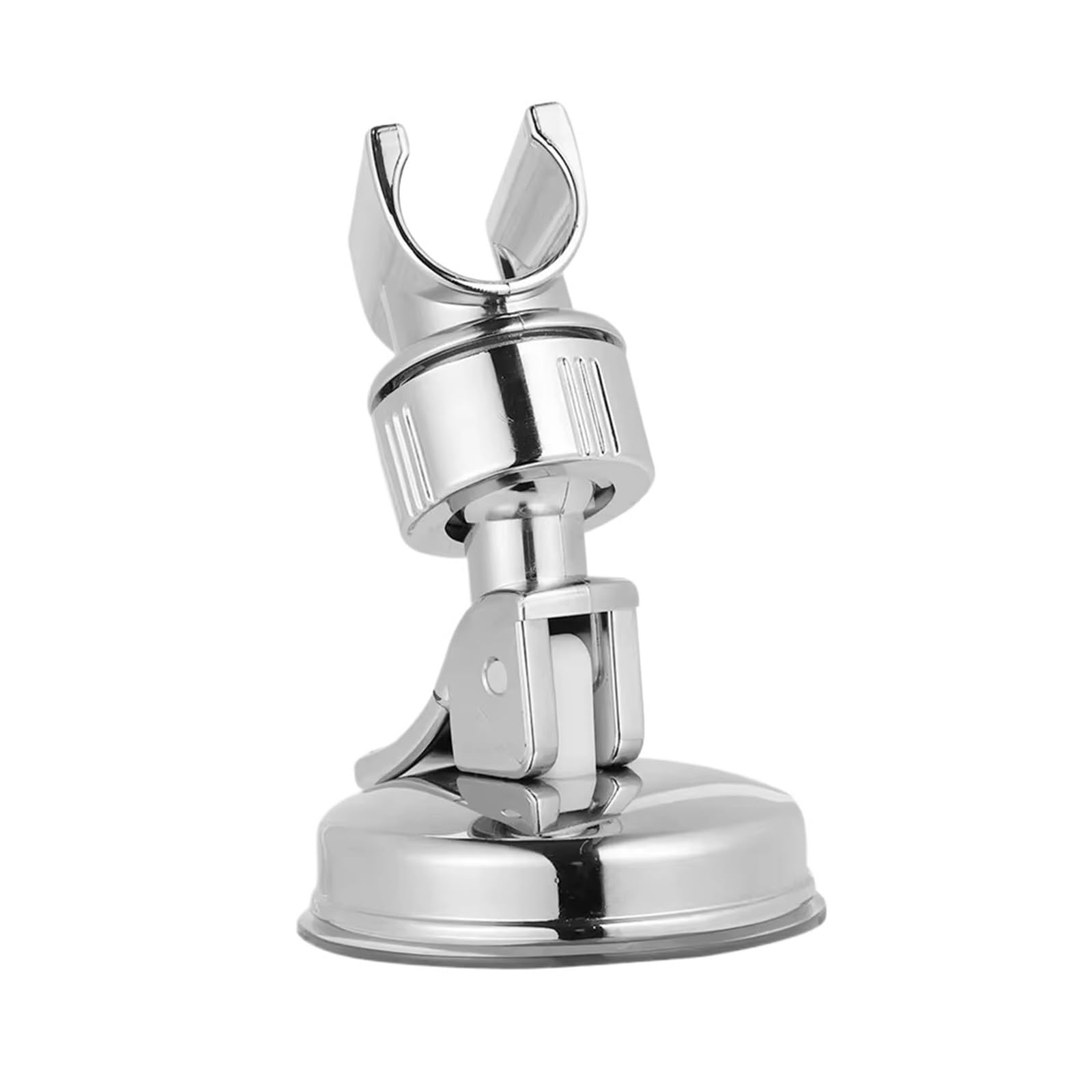 Gfjfsetsh Silver 1Pcs 360° Rotatable Suction Cup Shower Holder