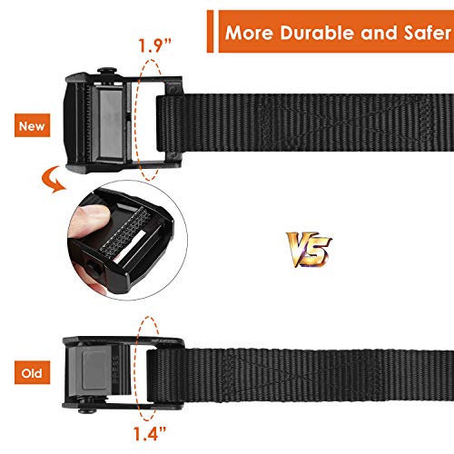 image for femor Gym Rings, Wood Gymnastic Rings with Adjustable Straps, Heavy Du