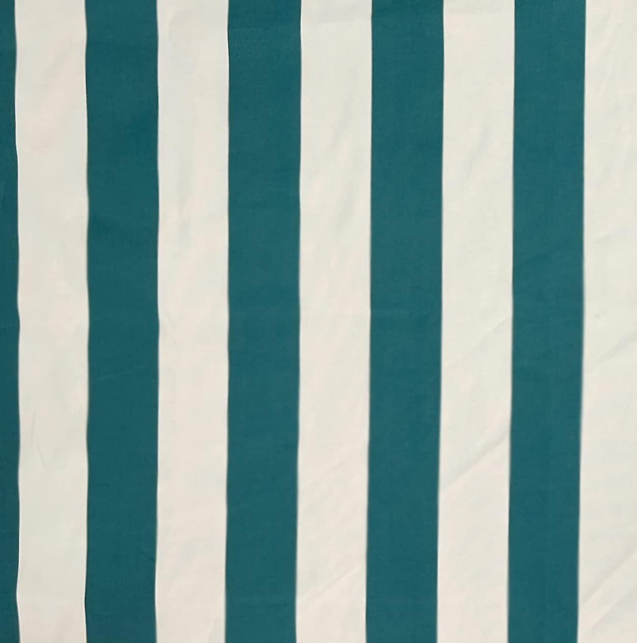 RSH Décor Neck Roll Bolster Pillows – Set of 4 | 20” x 6” | Outdoor Throw Pillows for Patio Furniture, Porch, Deck, or Poolside Chairs | Water & Fade-Resistant | Blue Green & White Stripe
