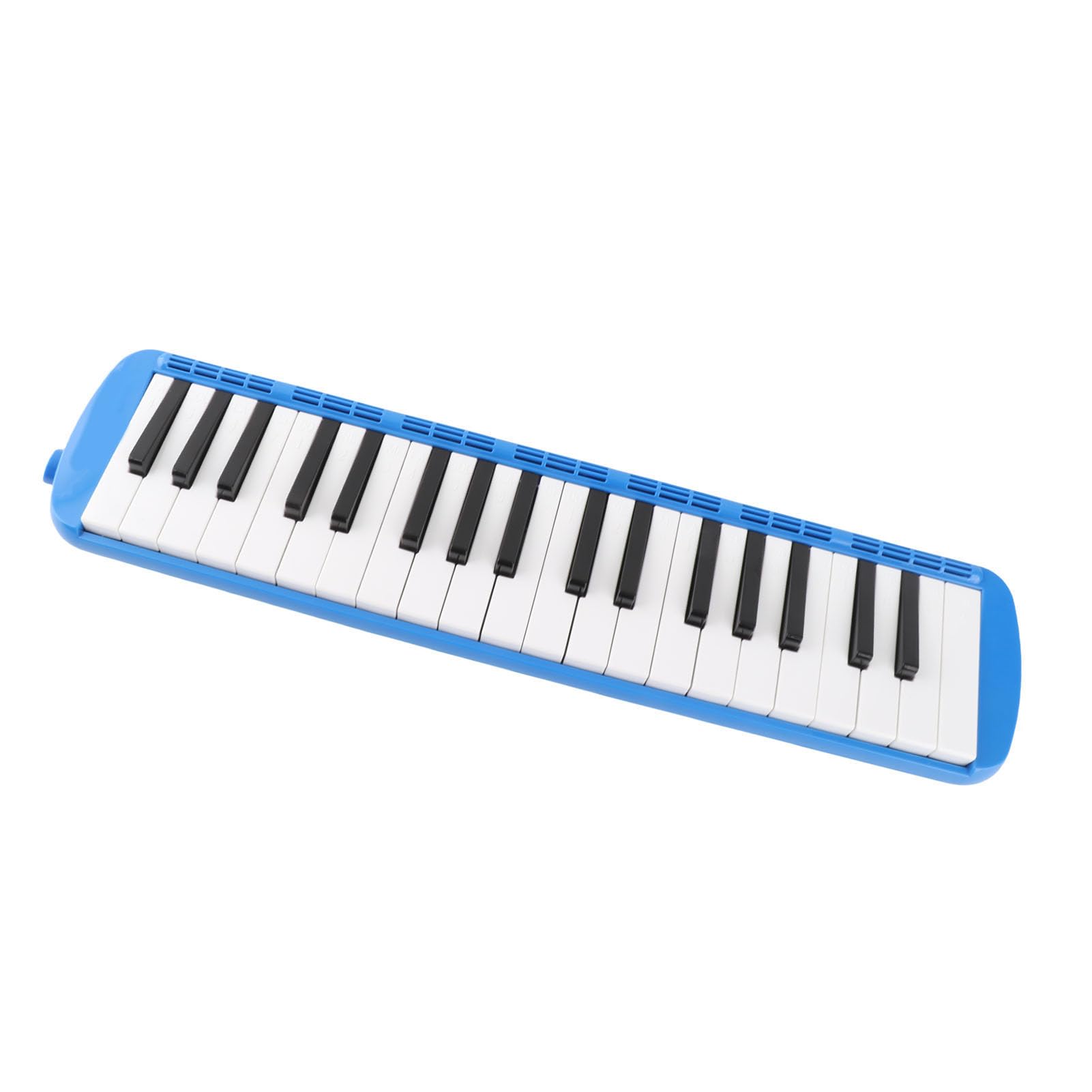 Melodica 37 Touches Clavier Melodica Instrument de Musique à Vent pour Débutant Formation Professionnelle (Bleu)