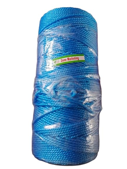 Zone Marketing Nylon Fishing Twine Rope UV Coated (21 X 3) for Shade Net Stitching Creeper Net Making and Gardening Purpose-image-35